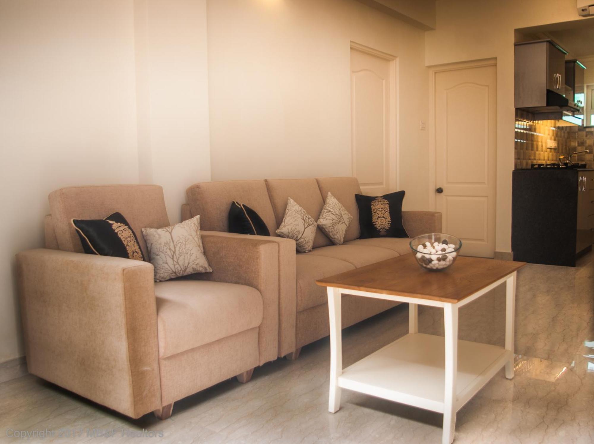 קלנגוטה Bellagio Rezidencia 1 Bhk Service Apartments מראה חיצוני תמונה
