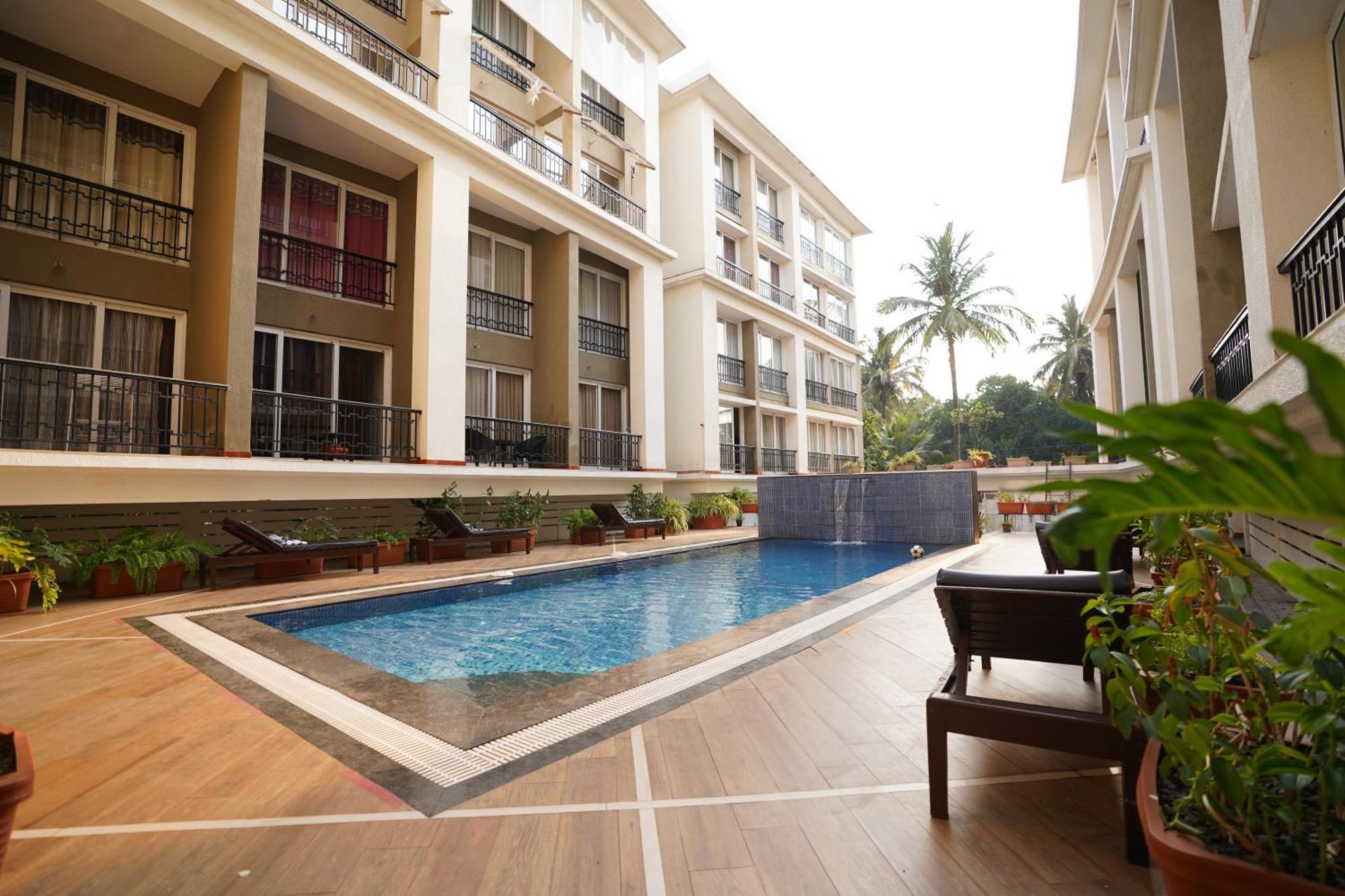 קלנגוטה Bellagio Rezidencia 1 Bhk Service Apartments מראה חיצוני תמונה