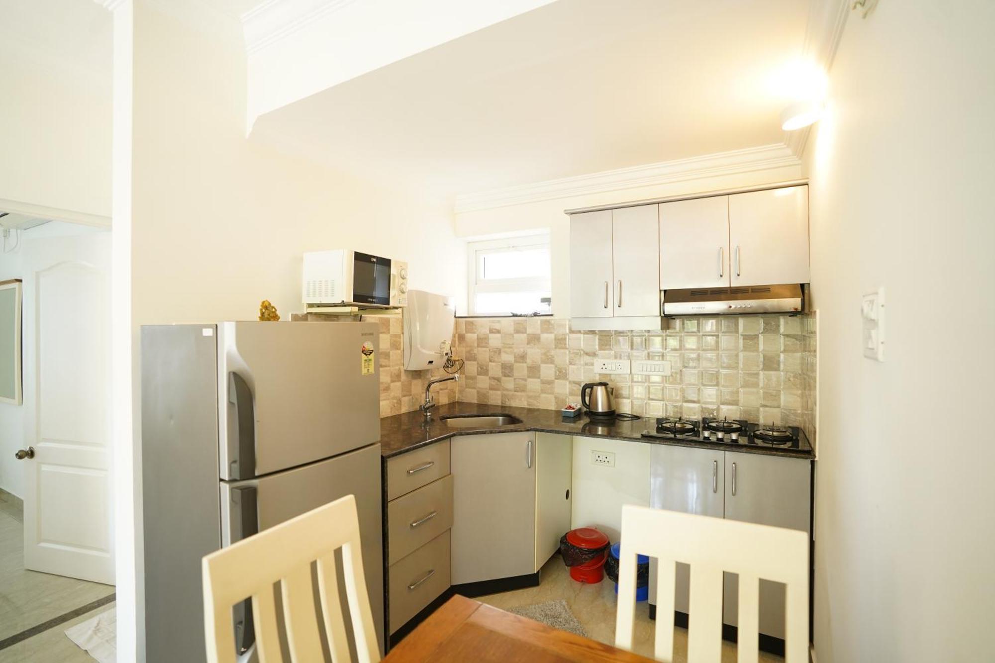 קלנגוטה Bellagio Rezidencia 1 Bhk Service Apartments מראה חיצוני תמונה