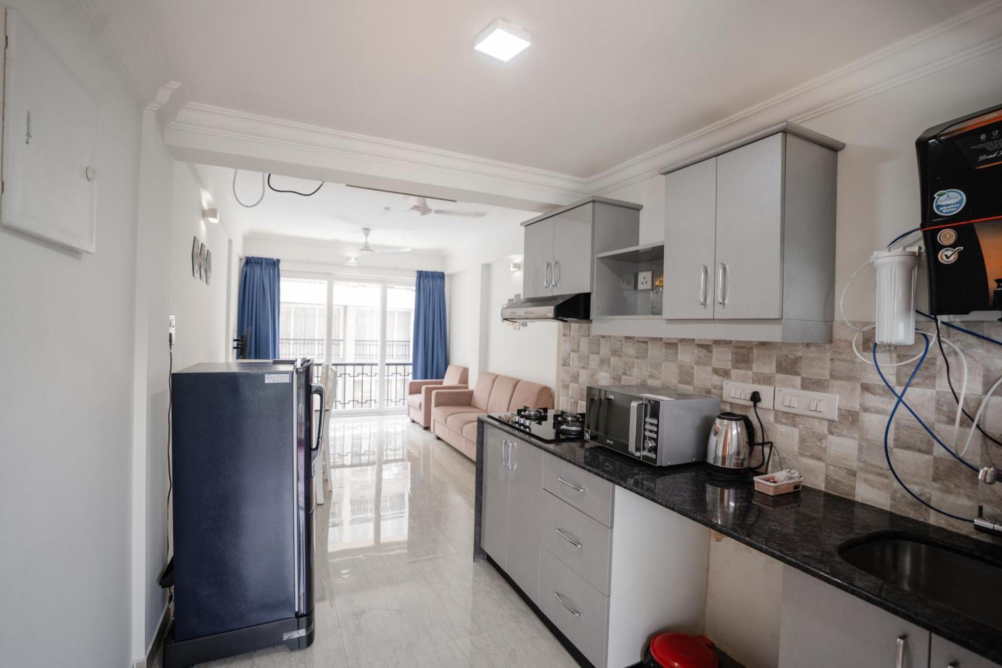 קלנגוטה Bellagio Rezidencia 1 Bhk Service Apartments מראה חיצוני תמונה